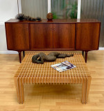 Designer Chris Baisa Gridloc Coffee Table Mid Century Modern MCM MoMa