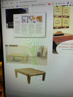 Designer Chris Baisa Gridloc Coffee Table Mid Century Modern MCM MoMa
