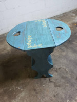 Drop leaf side table