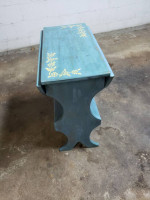 Drop leaf side table