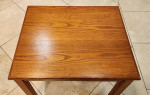Solid Wood End Table - Very Good Condition