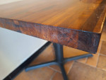 Commercial dining table