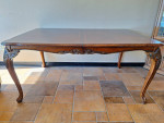 Ornate dining table