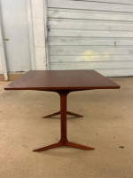Danish Modern “Silver Line” Side Table by Peter Hvidt for France & Son