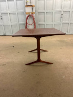 Danish Modern “Silver Line” Side Table by Peter Hvidt for France & Son
