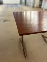 Danish Modern “Silver Line” Side Table by Peter Hvidt for France & Son