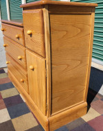 Baby Changing Dresser Table. Child Craft co. Solid Wood.