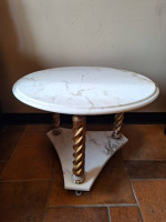 Marble side table