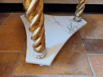 Marble side table