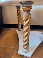 Marble side table