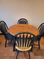 Table and chairs
