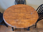 Table and chairs