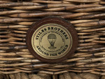 Rare STILES BROTHERS Gondola Style Basket / Coffee Table