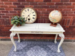 Beautiful French Country Chippendale Style Sofa Table or Entry Table
