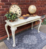 Beautiful French Country Chippendale Style Sofa Table or Entry Table