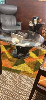 Post modern marble coffee table