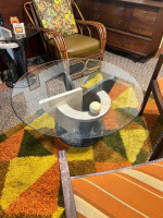 Post modern marble coffee table