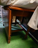 Table or Tv Stand SOLID HARD rock Maple Colonial style
