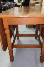 Table or Tv Stand SOLID HARD rock Maple Colonial style