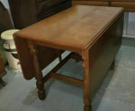 Table or Tv Stand SOLID HARD rock Maple Colonial style
