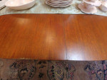 MAHOGANY PEDESTAL DINING TABLE FOR SALE