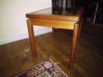 Mid century teak table by Kristiansen Thomassen