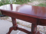 Gorgeous Dark Cherry heavyweight SOFA Table with one drawer