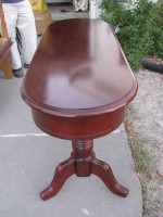 Gorgeous Dark Cherry heavyweight SOFA Table with one drawer