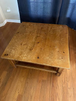 The American Collection Lane Furniture Square Pine Coffee Table