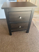 IKEA 2 drawer nightstand/end table