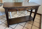Beautiful 2 Drawer Console Table