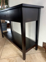 Pottery Barn Solid Wood Credenza Console Table Walnut Finish