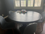 Beautiful dining room table and chairs