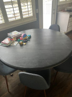 Beautiful dining room table and chairs