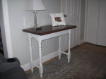 Small Solid Wood Console Table