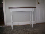 Small Solid Wood Console Table