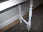 Small Solid Wood Console Table