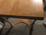 Folding Hardwood Cafe Table
