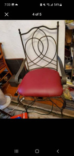 Elegant dining set, table and 6 chairs