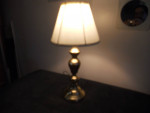 BRASS TABLE L AMP