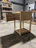 Hand Made Side Table/Nightstand