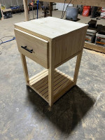 Hand Made Side Table/Nightstand