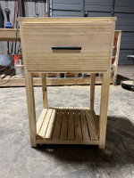 Hand Made Side Table/Nightstand