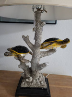 Turtle table lamp