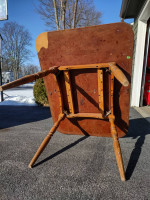Table, no chairs