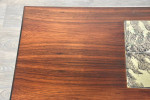 Rosewood & Tile MCM Square Coffee Table