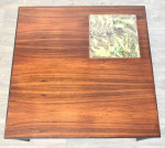 Rosewood & Tile MCM Square Coffee Table