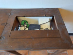 Sewing machine table