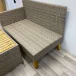 Set of Sofa and Bench / Table Patio Set