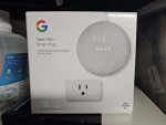 Google Nest Mini + Smart Plug Set - Brand New - Chalk White Color x2